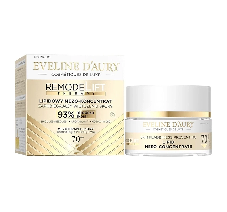 Eveline d'Aury Remodelift Therapy Lipidowy Mezo-Koncentrat 70+ 50ml