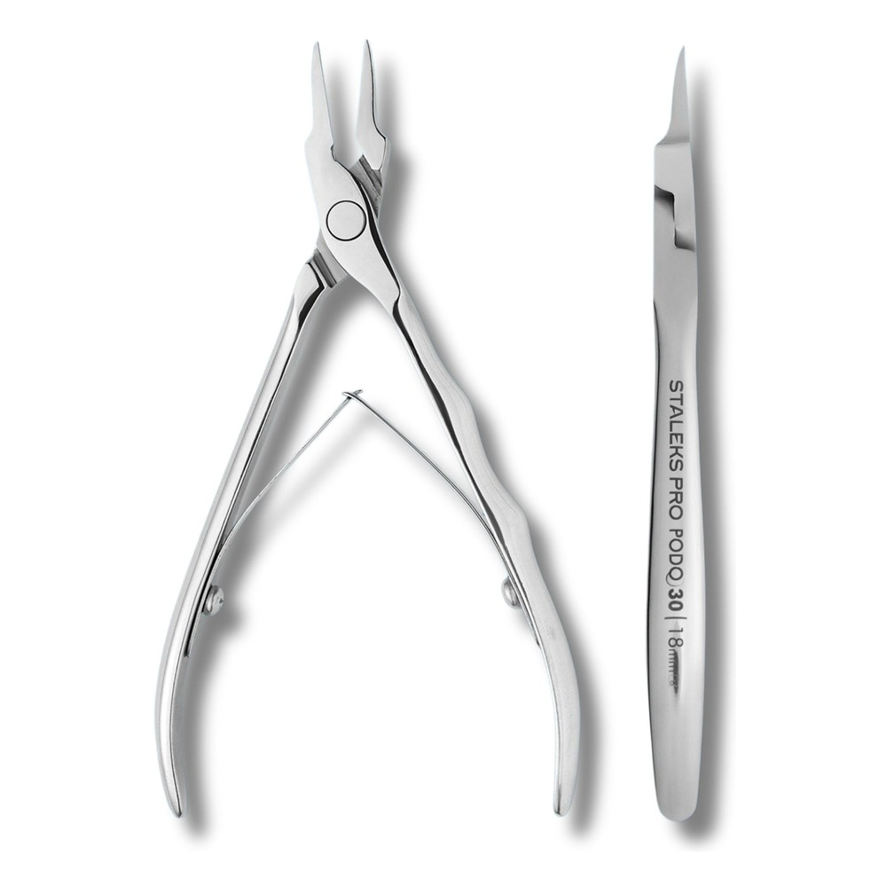 Staleks Podology Podologiczne Cążki do Wrastających Paznokci PODO 30 18 mm 1 Sztuka