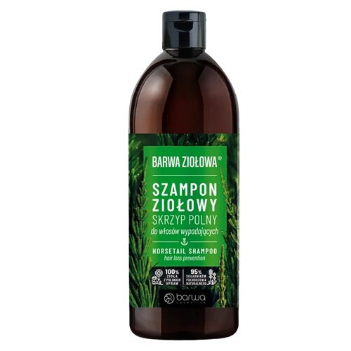 Barwa Barwa Ziołowa Szampon Ziołowy Skrzyp Polny dla Włosów Wypadających 480ml