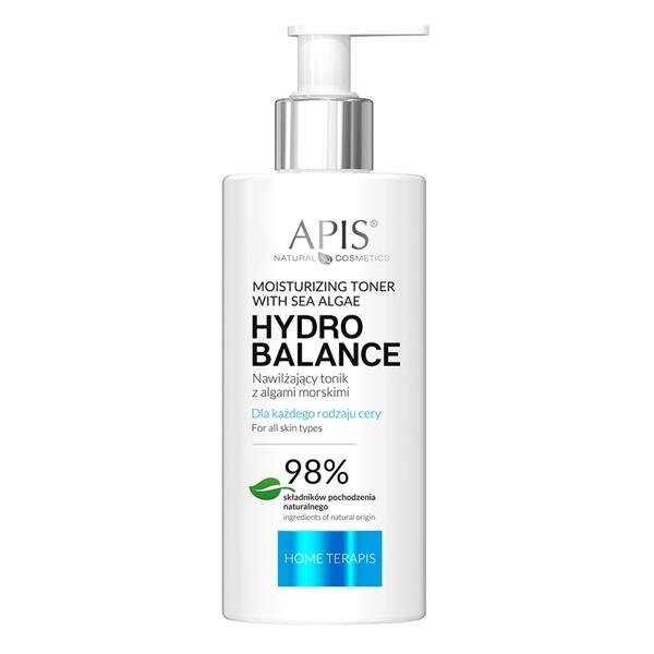 Apis Home terApis Hydro Balance Nawilżający Tonik z Algami Morskimi dla Trądzikowej i Wrażliwej 300ml