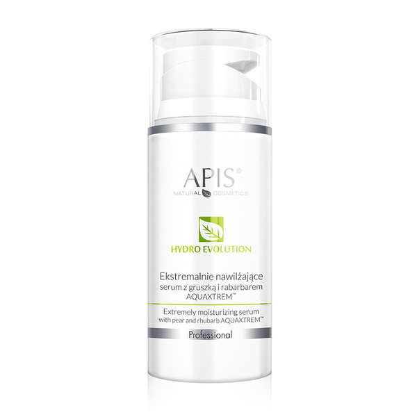Apis Professional Hydro Evolution Ekstremalnie Nawilżające Serum z Gruszką i Rabarbarem Aquaxtrem™ dla Skóry Odwodnionej 100ml