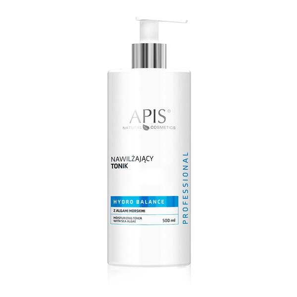 Apis Professional Hydro Balance Nawilżający Tonik z Algami Morskimi dla Każdego Rodzaju Cery 500ml