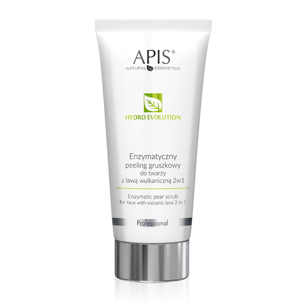 Apis Professional Hydro Evolution Enzymatyczny Peeling Gruszkowy do Twarzy z Lawą Wulkaniczną 2in1 dla Skóry Odwodnionej 200ml