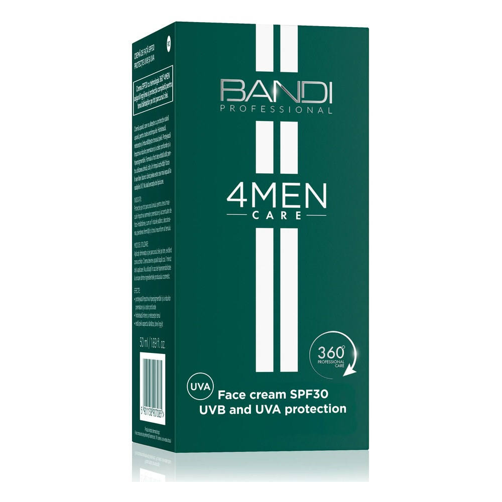 Bandi 4Men Care Face Ochronny Krem do Twarzy SPF30 UVB UVA 50ml