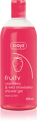 Ziaja Blubel Żurawina Poziomka Nawilżający Żel pod Prysznic 500ml