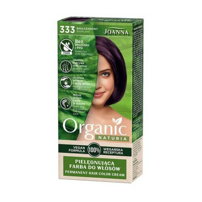 Joanna Organic Vegan Farba Nr 333 Bakłażan 1 Sztuka