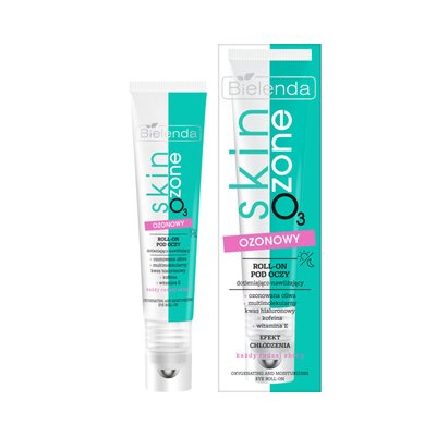 Bielenda Skin O3 Zone Ozone Dotleniająco-Nawilżający Ozonowy Roll-On pod Oczy dla każdego Rodzaju Skóry 15ml