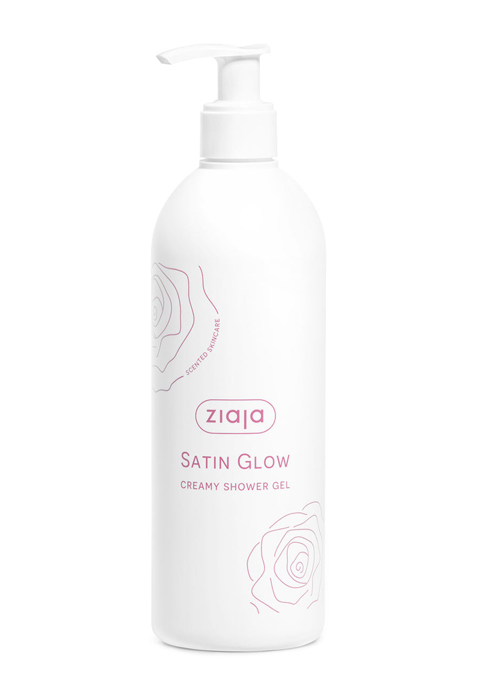 Ziaja Satin Glow Line Kremowy Żel Pod Prysznic 390ml
