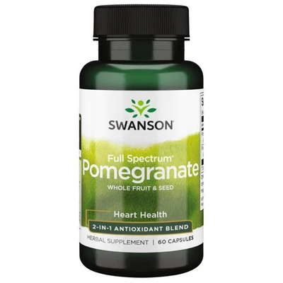 Swanson Full Spectrum Pomegranate Granat 60 Kapsułek