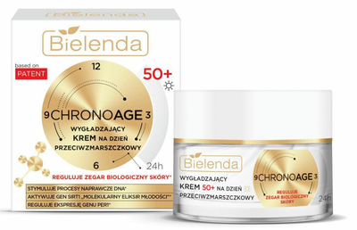  Bielenda Chrono Age 24H Wygładzający Krem Przeciwzmarszczkowy 50+ na Dzień 50ml