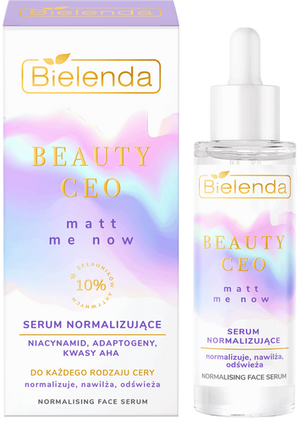 Bielenda Beauty Ceo Matt Me Now Normalizujące Serum dla Każdego Rodzaju Cery 30ml Best Before 28.02.25