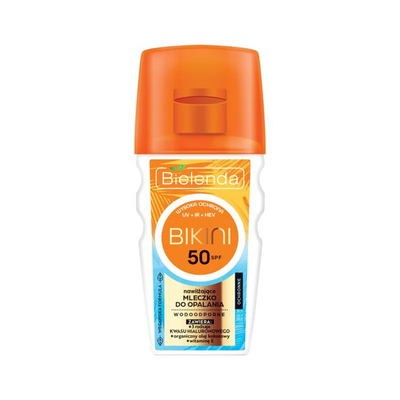 Bielenda Bikini Protective Sun Wodoodporne Mleczko do Ciała SPF 50 Wysoka Ochrona 125ml