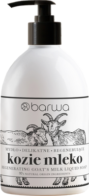 Barwa Pure Calm Kozie Mleko Regenerujące Mydło w Płynie dla Skóry Wrazliwej i Suchej 450ml