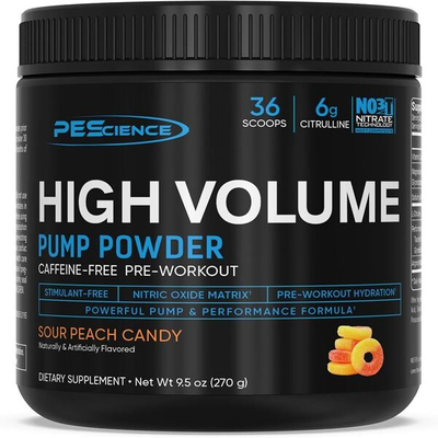 High Volume (US), Sour Peach Candy - 270g