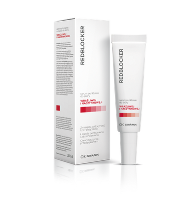 Redblocker Serum Punktowe Pielęgnacja Skóry Naczynkowej Przebarwienia 30ml
