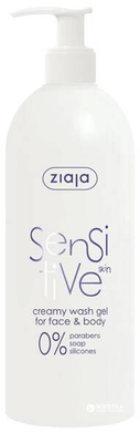 Ziaja Sensitive Żel Myjący do Ciała i Twarzy dla Skóry Wrażliwej 400ml