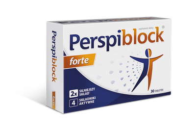 Perspiblock Forte Hamuje Nadmierne Pocenie 30 Tabletek