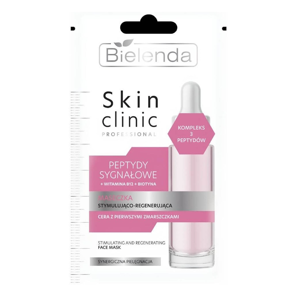 Bielenda Skin Clinic Professional Maska Stymulująco-Regenerująca z Peptydami Sygnalizacyjnymi 8g