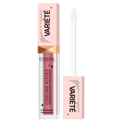 Eveline Variete Cooling Kisses Błyszczyk Zwiększający Objętość Ust z Efektem Chłodzącym Nr 05 New Romance 6,8ml