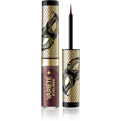 Eveline Variete Wodoodporny Kolorowy Eyeliner w Kałamarzu Nr 02 Shiny Brown 4ml