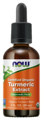 Now Foods Kurkuma Extract Liquid Łagodzi Stany Zapalne 59ml