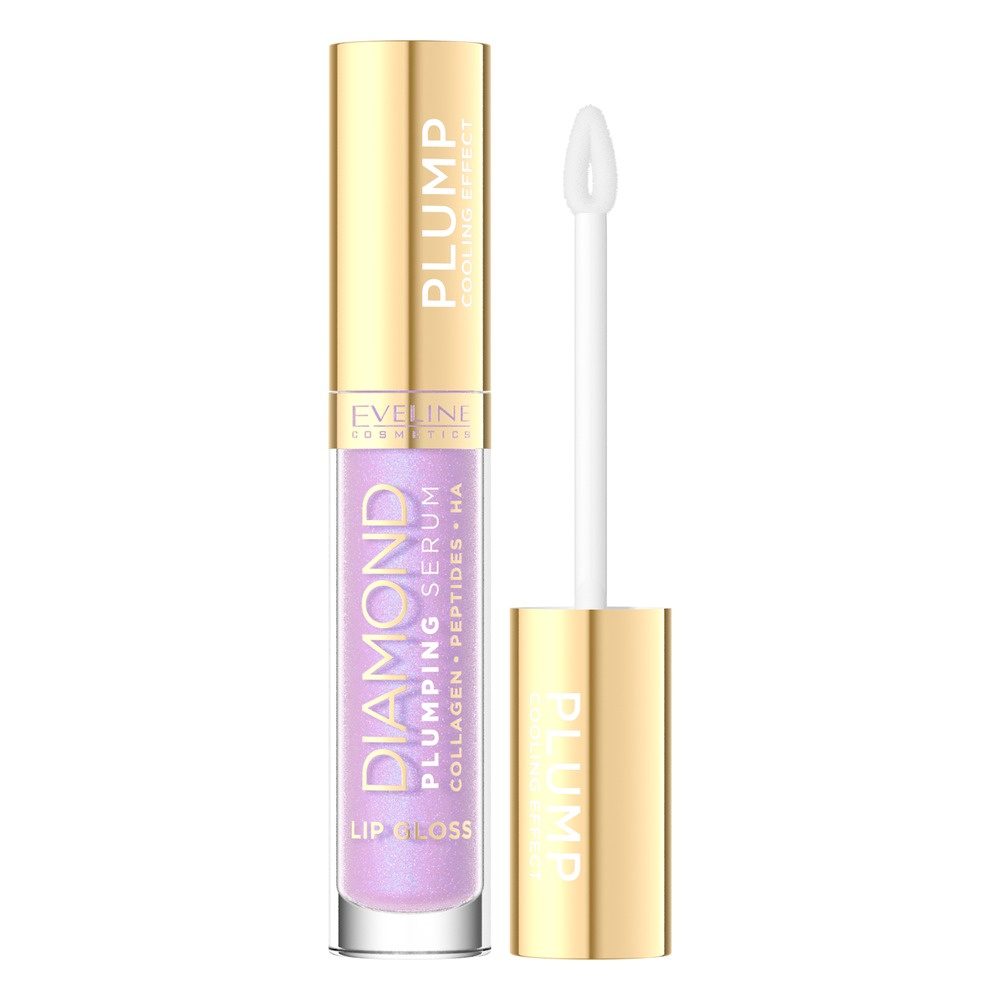 Eveline Cosmetics Diamond Glow Błyszczyk-Serum Do Ust Nr 24 4ml