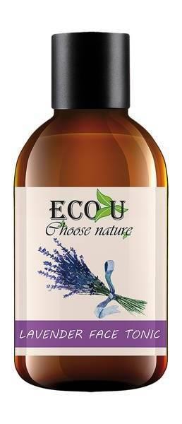 EcoU Lawendowy Tonik Oczyszczający do Twarzy z Naturalnymi Ekstraktami 200ml