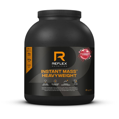 Instant Mass Heavyweight, Strawberries & Cream - 2000g