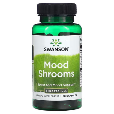 Swanson Mood Shrooms 60 Kapsułek