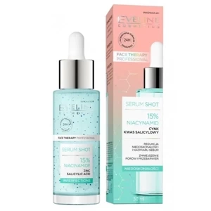 Eveline Face Therapy Serum Shot Kuracja 10% Niacynamid na Twarz Szyję i Dekolt 30ml