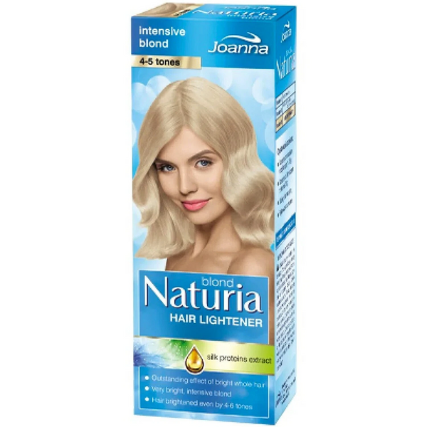 Joanna Naturia Blond Rozjaśniacz do Całych Włosów 4 Tony Doskonałe Rezultaty 100ml