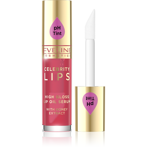 Eveline Celebrity Lips Tinted Oil Therapy Olejek Serum do Ust Nr 04 Red Honey Extract 5ml