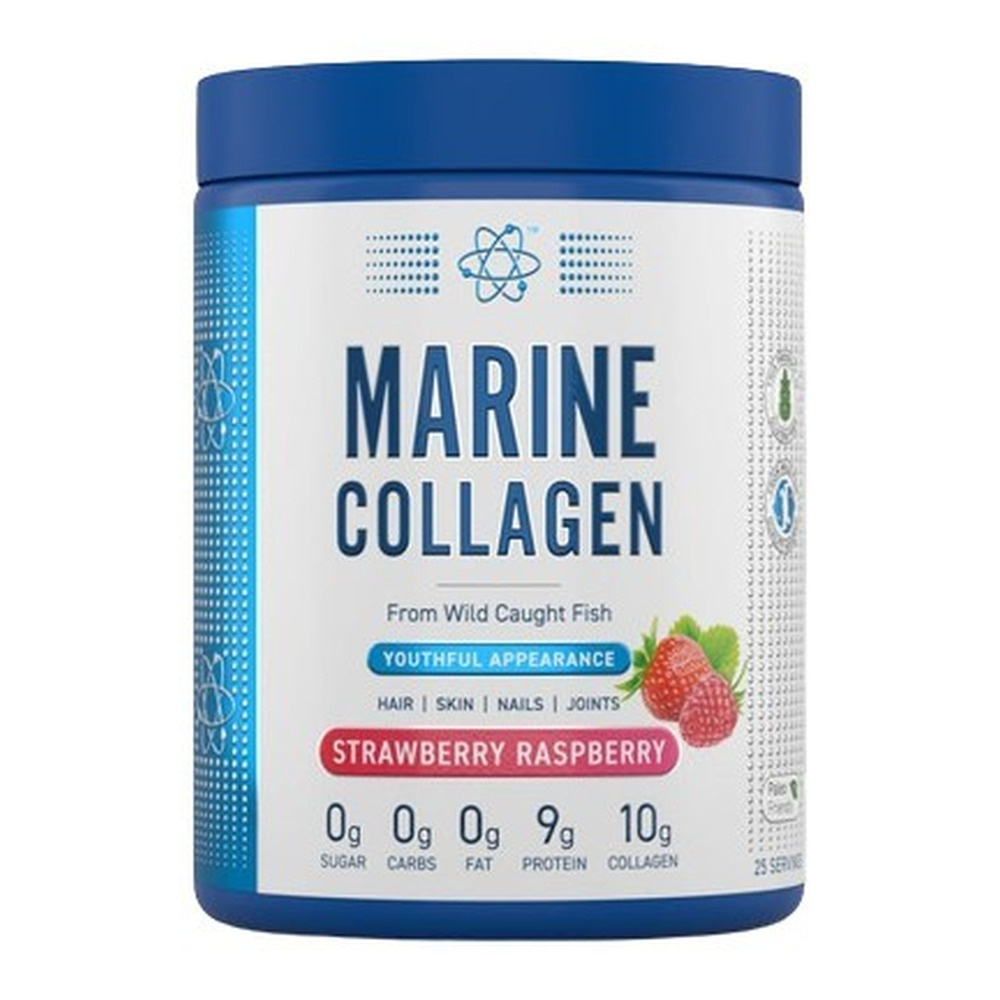 Applied Nutrition Kolagen Morski Truskawka Malina w Proszku Na Skórę i Stawy 300g