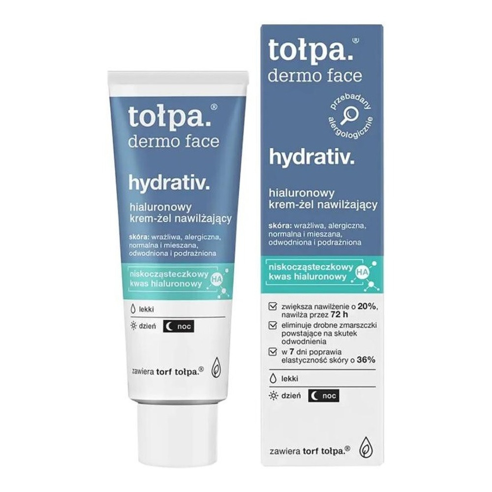 Tolpa Dermo Face Hydrativ Nawilżający Krem-Żel Lekki 40ml