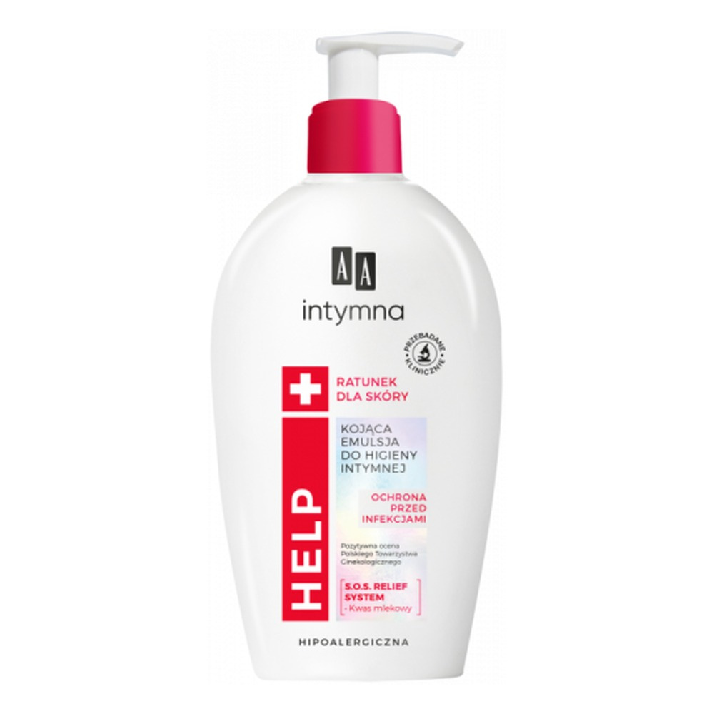 AA Oceanic AA Intymna Help Płyn Do Higieny Intymnej Z Dozownikiem 300 ml