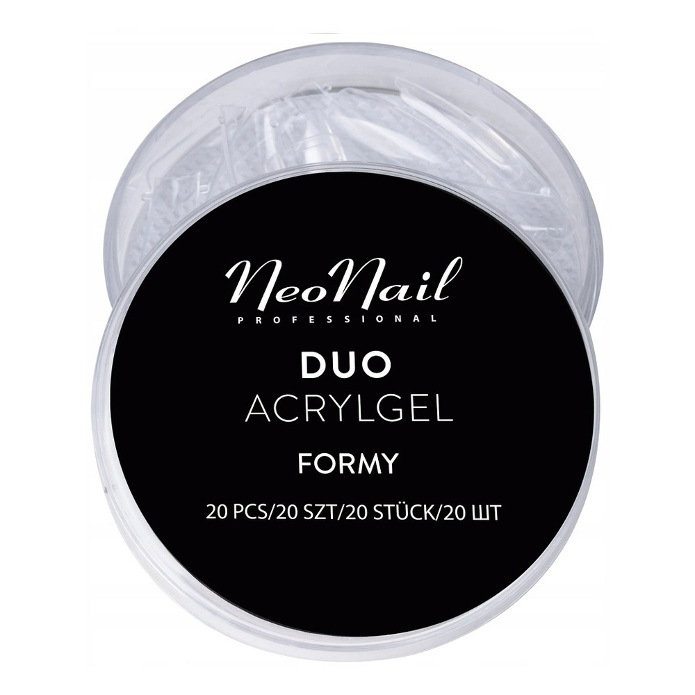 NeoNail Tipsy Duo AcrylGel Różne Rozmiary 20 Sztuk