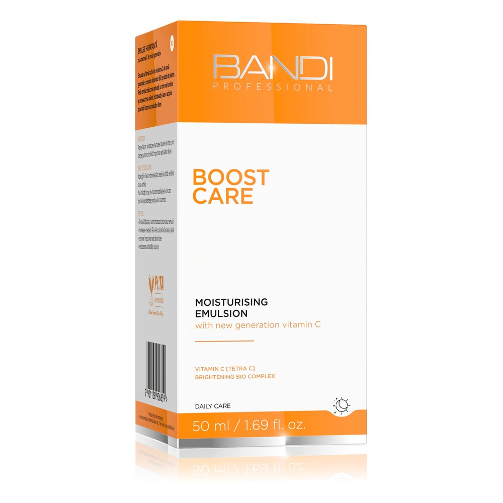 Bandi Boost Care Nawilżająca Emulsja z Witaminą C Nowej Generacji 50ml