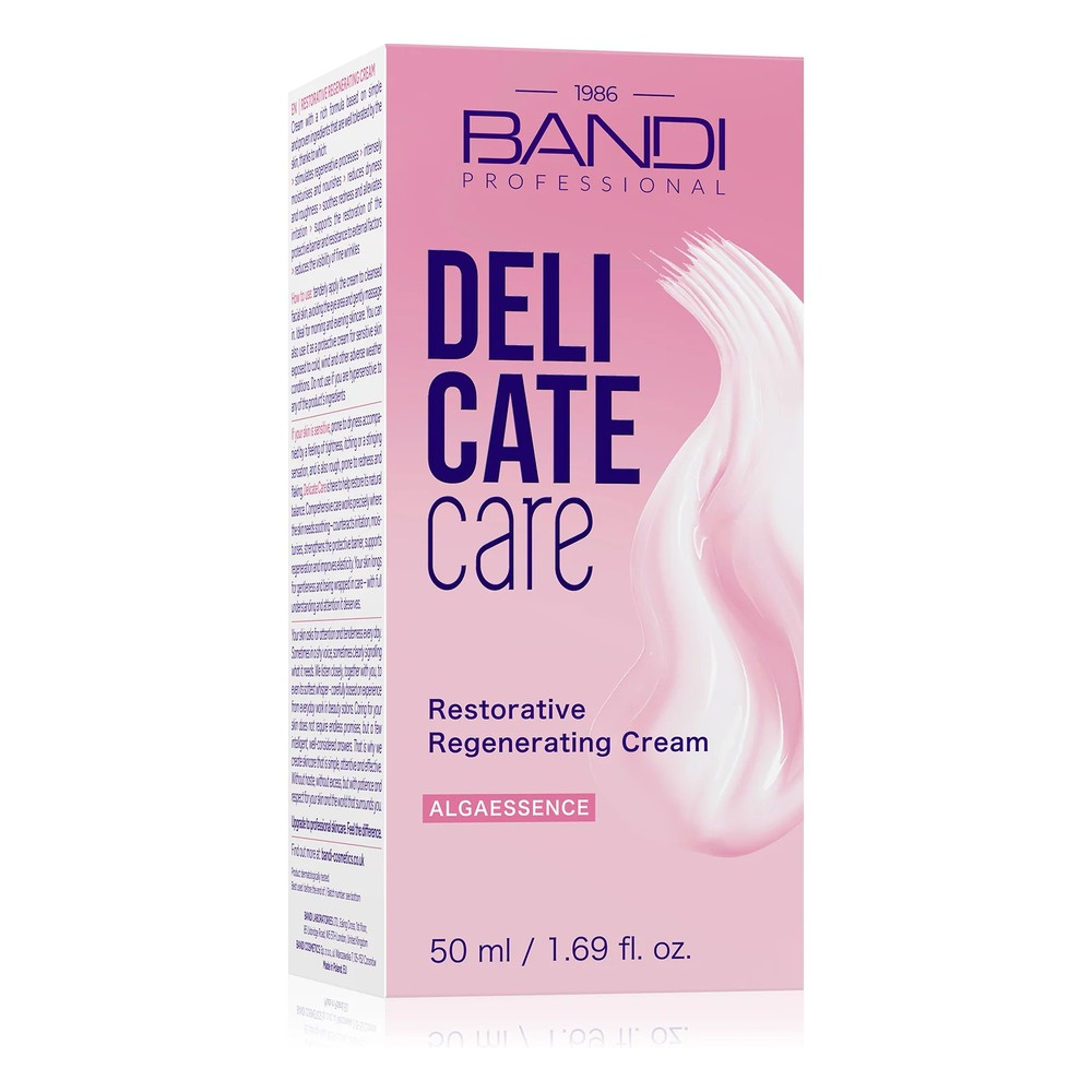 Bandi Delicate Care Odżywczy Krem z Algami dla Skóry Wrażliwej i Delikatnej 50ml