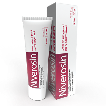 Aflofarm Niverosin Krem do Skóry Naczynkowej SPF 15 50g