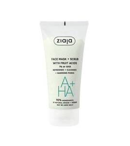 Ziaja Maseczka - Peeling do Twarzy z Kwasami Owocowymi 55ml
