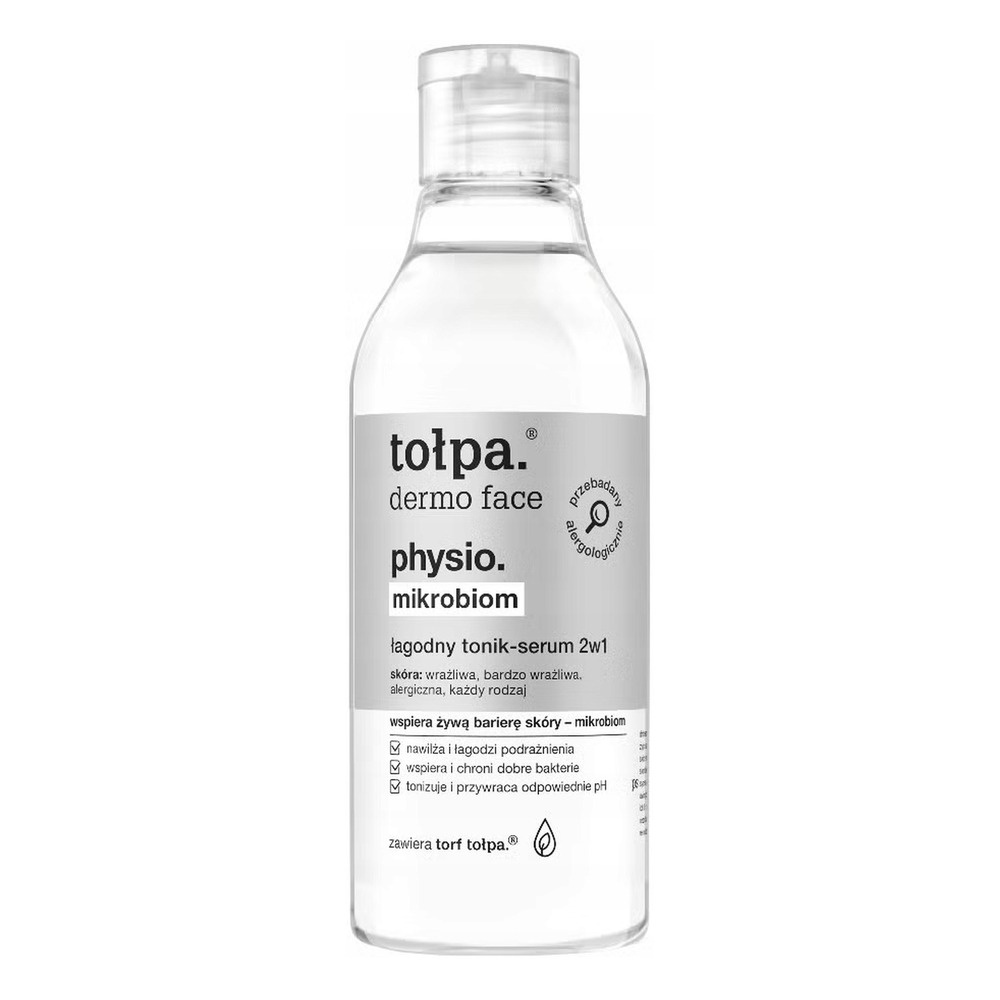 Tołpa Dermo Face Physio Mikrobiom Łagodny Tonik Serum Łagodzi Podrażnienia 2w1 200ml
