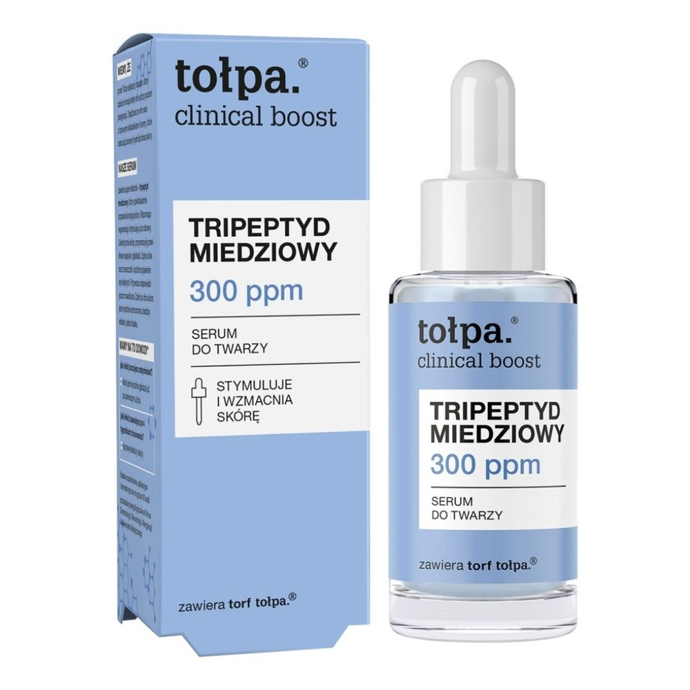 Tolpa Clinical Boost Serum do Twarzy z Tripeptydem Miedziowym 30ml
