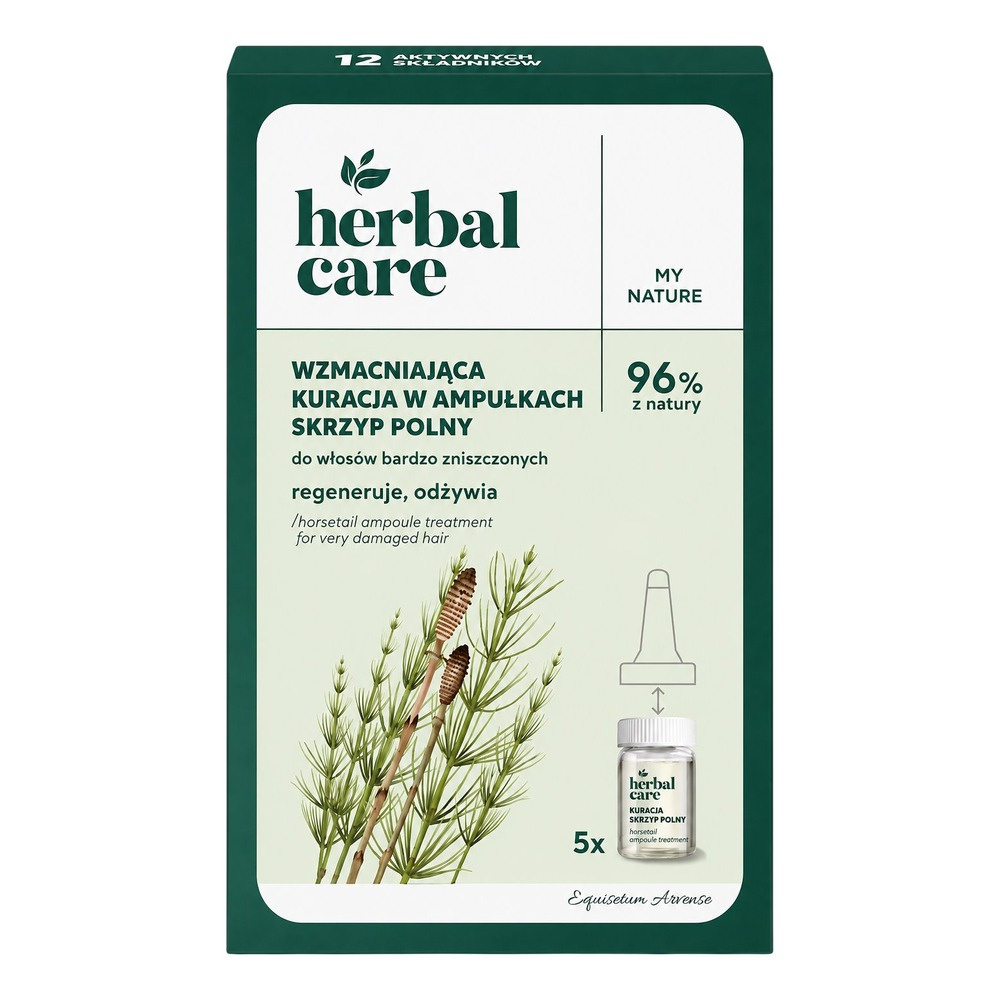 Farmona Herbal Care Skrzyp Polny Kuracja w Ampułkach 5 Ampułek  5 ml