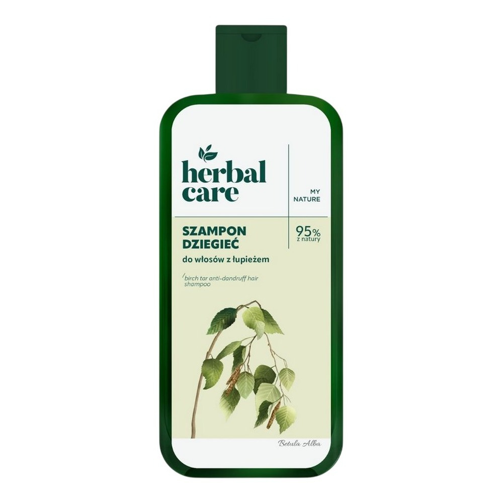 Herbal Care Oczyszczający Szampon Dziegieć Brzozowy dla Włosów z Łupieżem 330ml