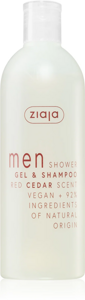 Ziaja Men Szampon i Żel pod Prysznic 2w1 Czerwony Cedr 400ml
