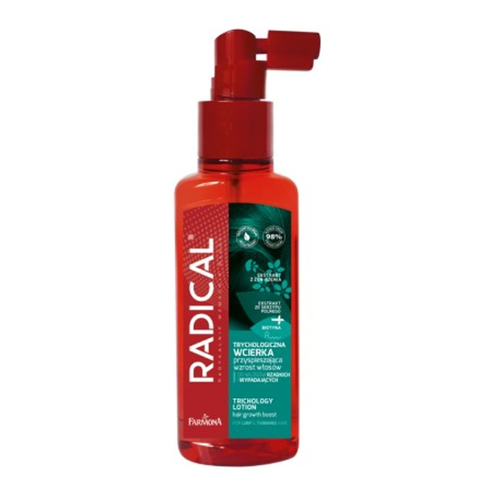 Radical Trychologiczna Wcierka Przyspieszająca Wzrost Włosów 100ml 