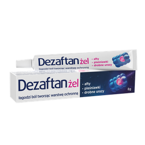 Aflofarm Dezaftan Żel Ochronny do Jamy Ustnej 8g