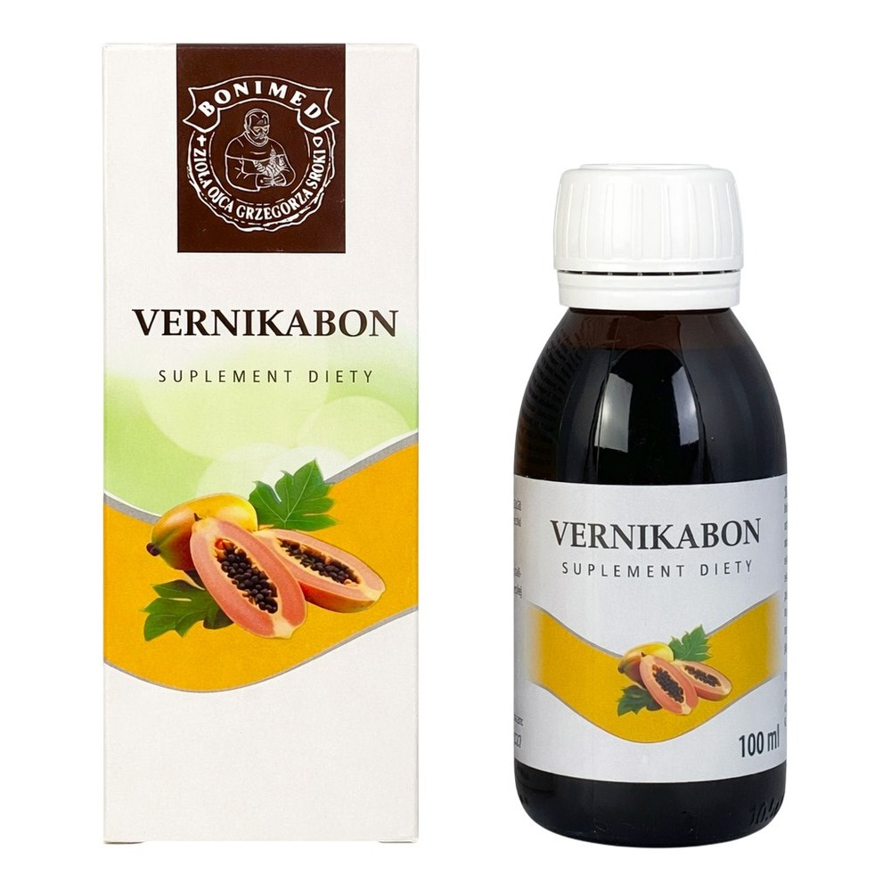 Bonimed Vernikabon Syrop na Pasożyty 100ml
