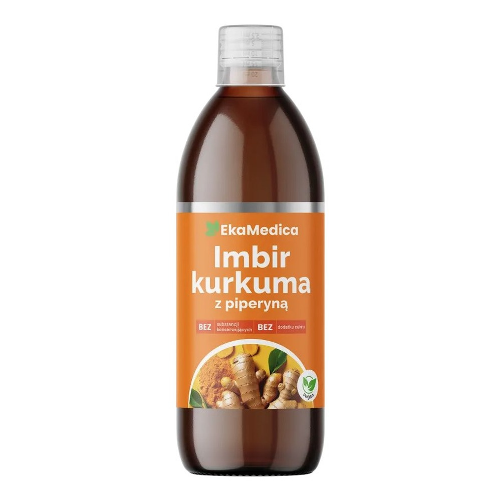 EkaMedica Sok Imbir Kurkuma z Piperyną 500ml