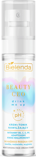  Bielenda Beauty Ceo Drink Me Up Nawilżający Krem Tonik dla Każdego Rodzaju Cery 75ml